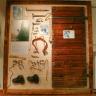 History corner of CEO Isamu Tatsuno. Displays gear used during the ascent of the Eiger North Face.