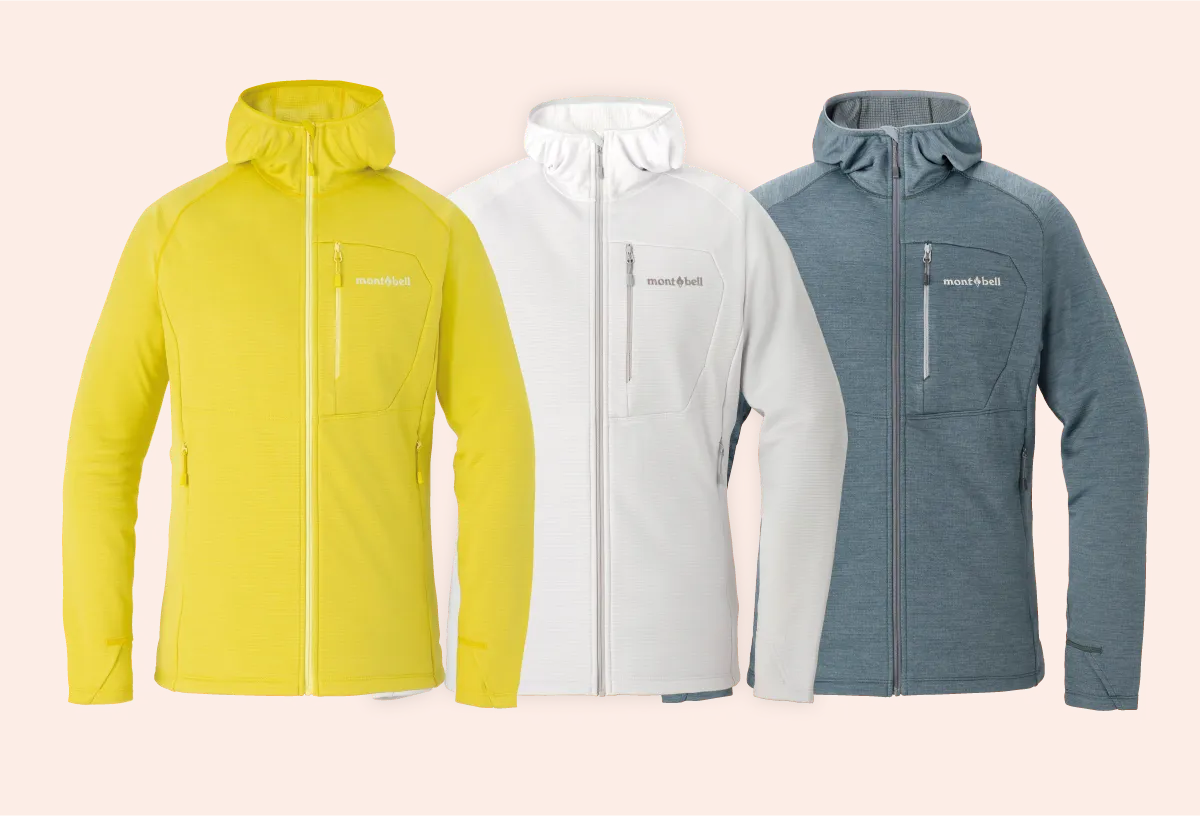 Lineup of CLIMAGRID Hooded Jacket  Women's.