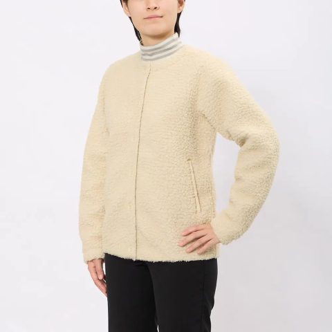 CLIMAPLUS Shearling Cardigan Women's
