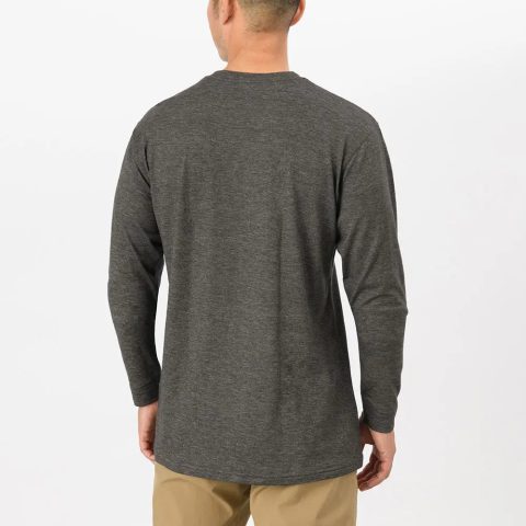 Merino Wool Plus Light Long Sleeve T Men's Mountain Collage