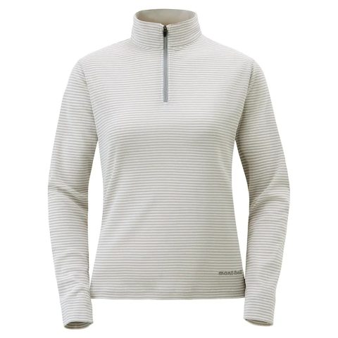 Wickron Striped Long Sleeve Zip Shirt Women's Wickron Striped Long Sleeve Zip Shirt Women's
