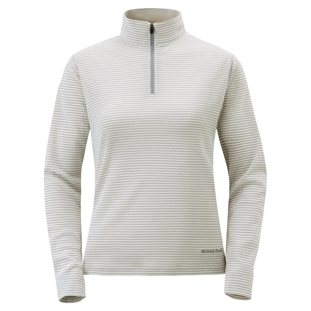 Wickron Striped Long Sleeve Zip Shirt Women's