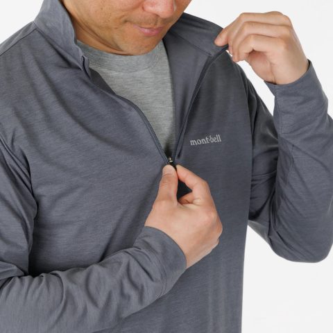 Wickron UV-TECT Long Sleeve Zip Shirt Men's