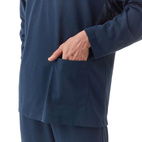 Wickron Travel Knit Pajamas Long Sleeve