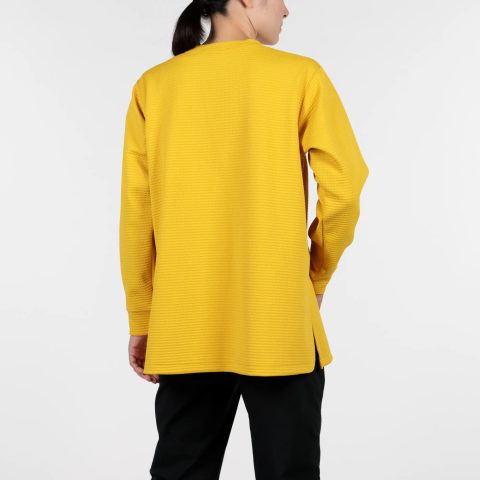 Ripple Knit Long Shirt Women's