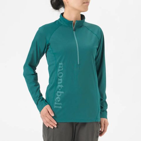 Cool Light Long Sleeve Zip Shirt Women's