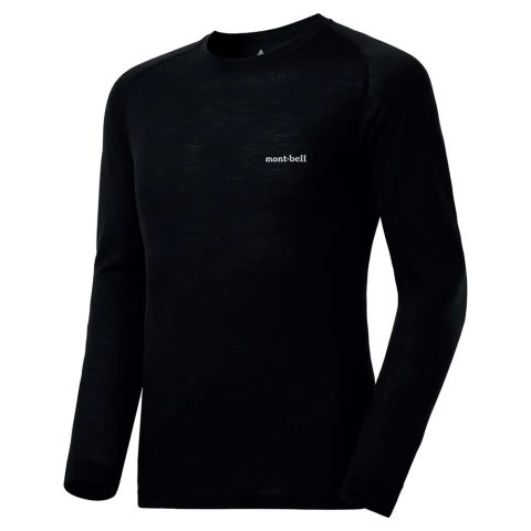 SUPER MERINO WOOL Middle Weight Round Neck Shirt Men's SUPER MERINO WOOL Middle Weight Round Neck Shirt Men's