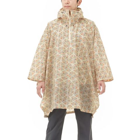 Print Trekking Rain Poncho