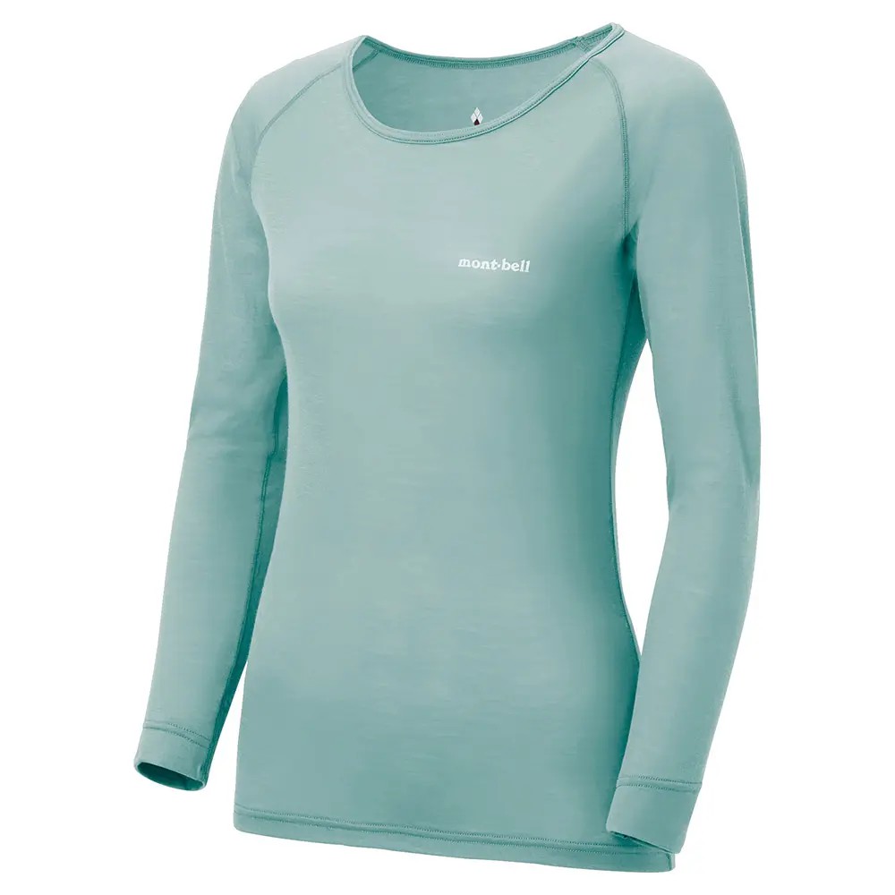 SUPER MERINO WOOL Light Weight Round Neck Shirt Women's