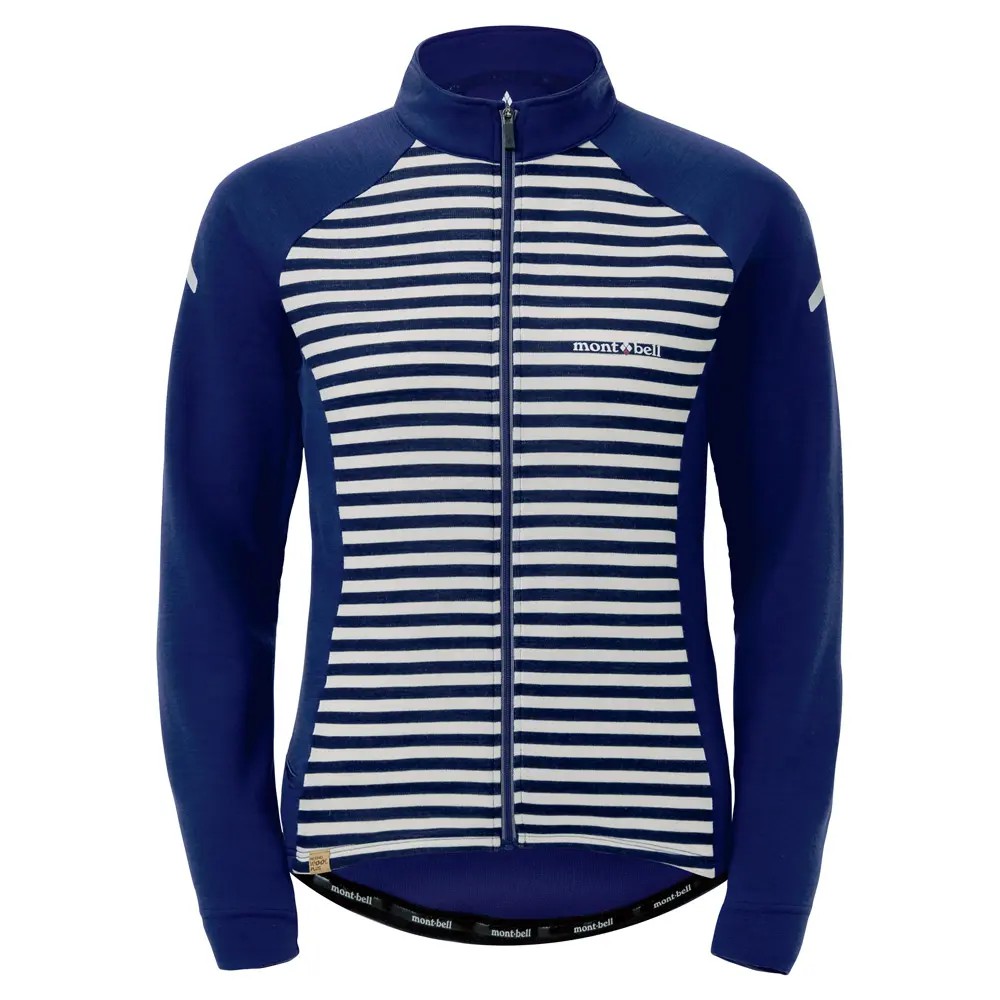 Merino Wool Plus Striped Cycle Jersey Women's