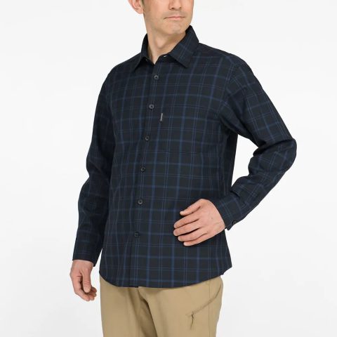 Merino Wool Light Long Sleeve Shirt Men's