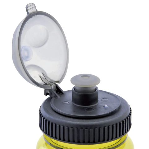 Pull Top Cap Clear Bottle