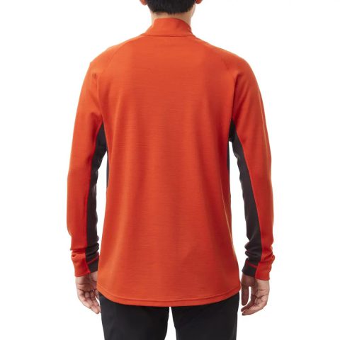 Merino Wool Plus Action Zip Neck Men's