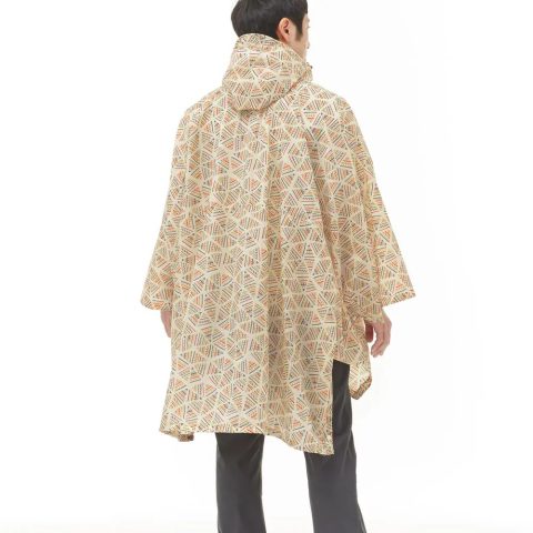 Print Trekking Rain Poncho
