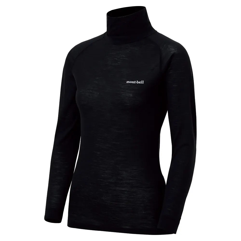 SUPER MERINO WOOL Light Weight Turtleneck Shirt Women's