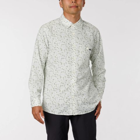 Wickron Light Print Long Sleeve Shirt Men's