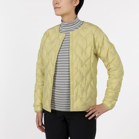 Superior Down Round Neck Jacket Women's