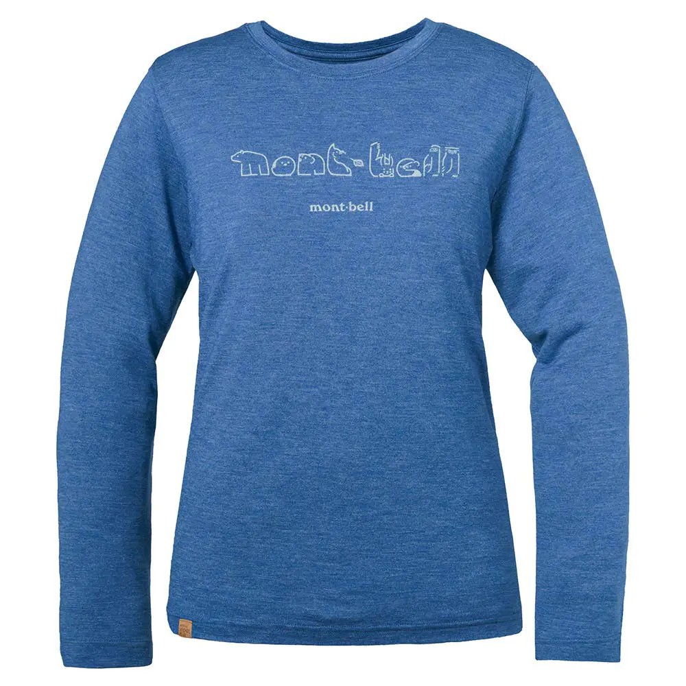 Merino Wool Plus Light Long Sleeve T Women's Northern Animal Log