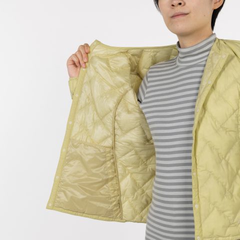 Superior Down Round Neck Jacket Women's