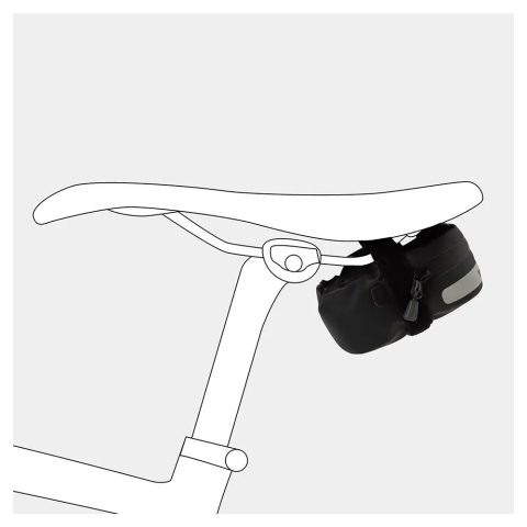 Compact Saddle Bag