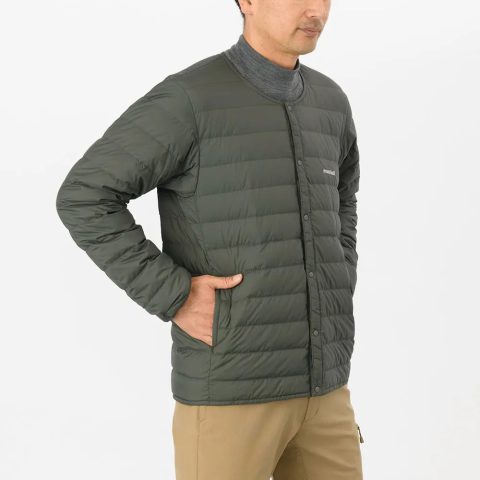 Superior Down Round Neck Jacket Men's