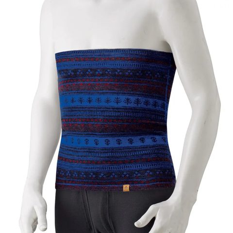 Merino Wool Jacquard Waist Warmer