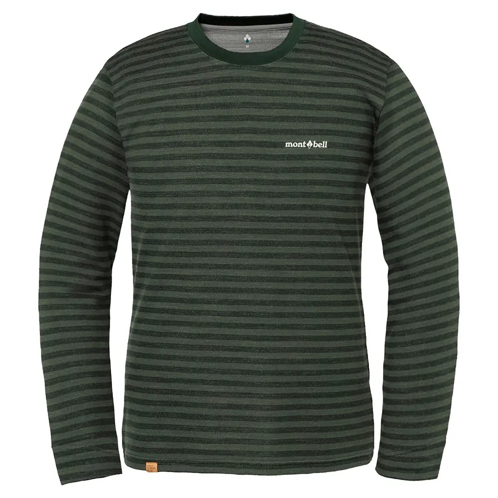 Merino Wool Plus Striped Long Sleeve T Men's