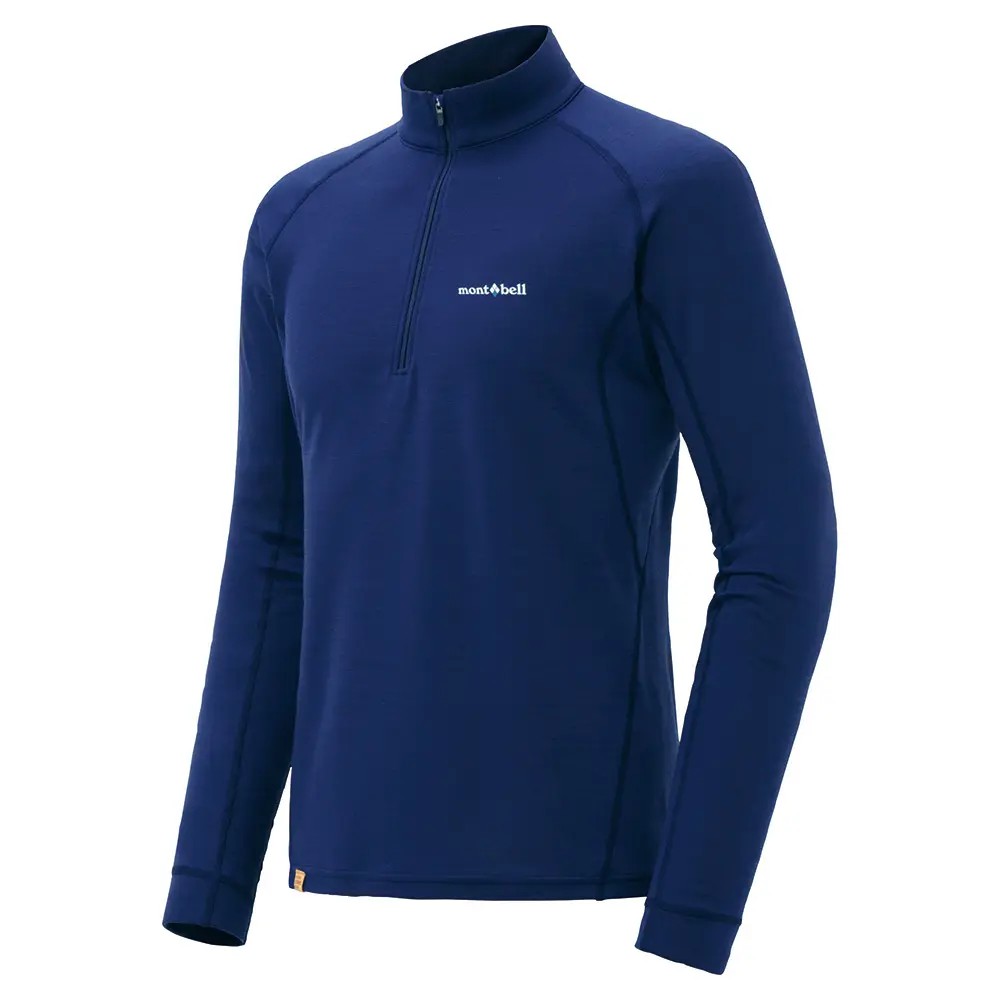 Merino Wool Plus Action Zip Neck Men's