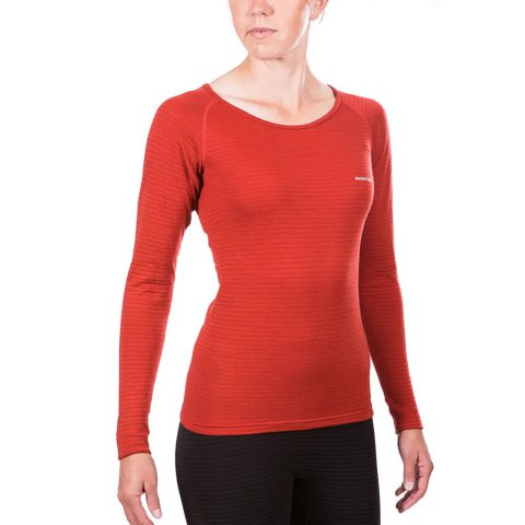 SUPER MERINO WOOL EXP. Round Neck Shirt Women's