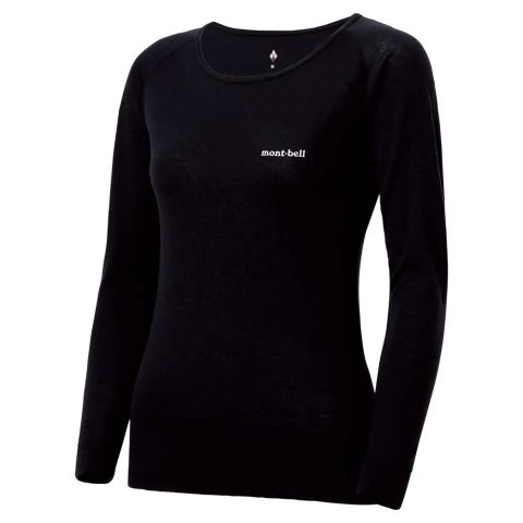 SUPER MERINO WOOL Middle Weight Round Neck Shirt Women's SUPER MERINO WOOL Middle Weight Round Neck Shirt Women's