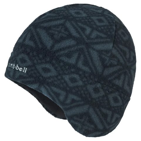 CLIMAPLUS100 Print Ear Warmer Cap CLIMAPLUS100 Print Ear Warmer Cap