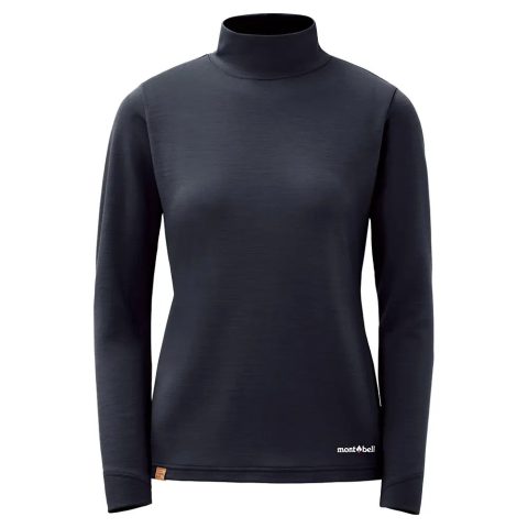Merino Wool Plus High Neck Shirt Women's