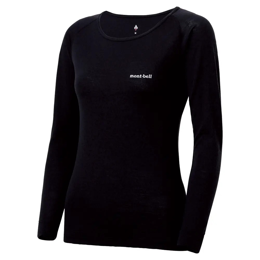 SUPER MERINO WOOL Light Weight Round Neck Shirt Women's