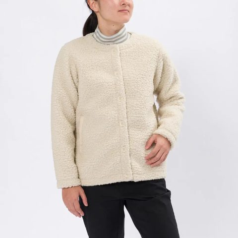 CLIMAPLUS Shearling Cardigan Women's