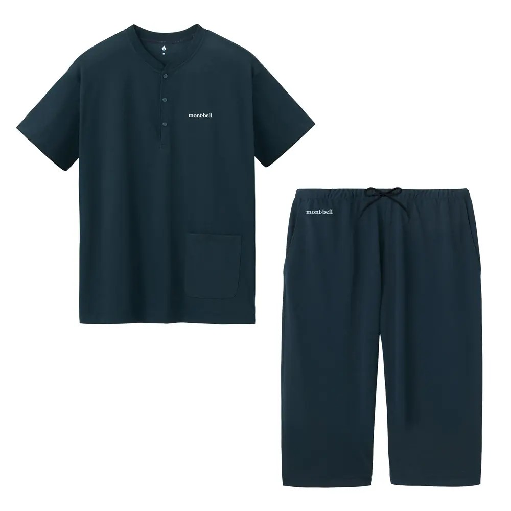 Wickron Travel Knit Pajamas Short Sleeve