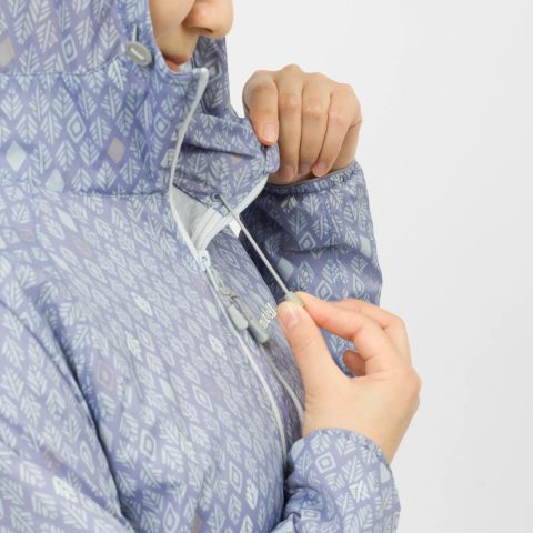 Wind Blast Print Hooded Jacket Women's