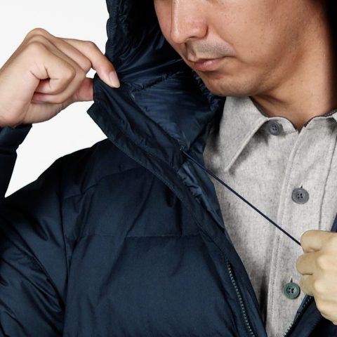 U.L. Travel Down Half-Length Coat Men's