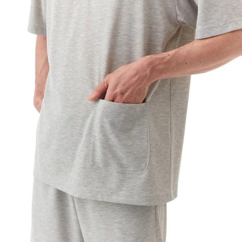 Wickron Travel Knit Pajamas Short Sleeve