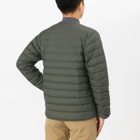 Superior Down Round Neck Jacket Men's