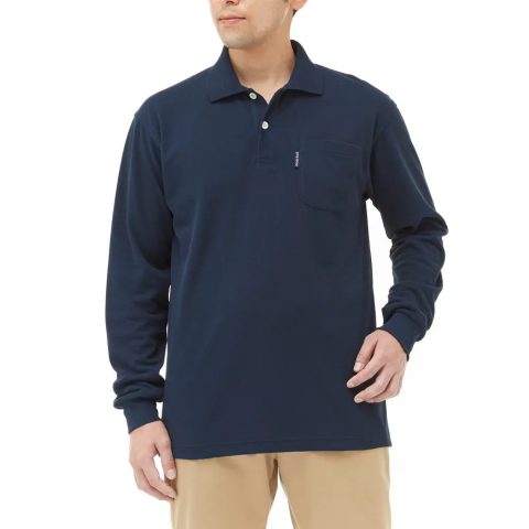 Wickron Long Sleeve Polo Shirt Men's