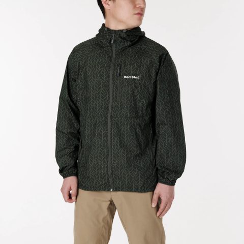 Wind Blast Print Hooded Jacket Men's
