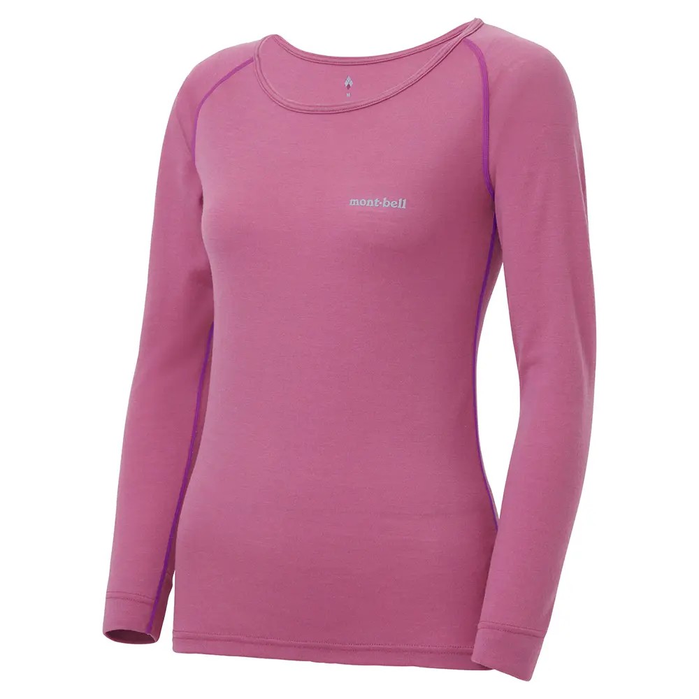 SUPER MERINO WOOL Middle Weight Round Neck Shirt Women's