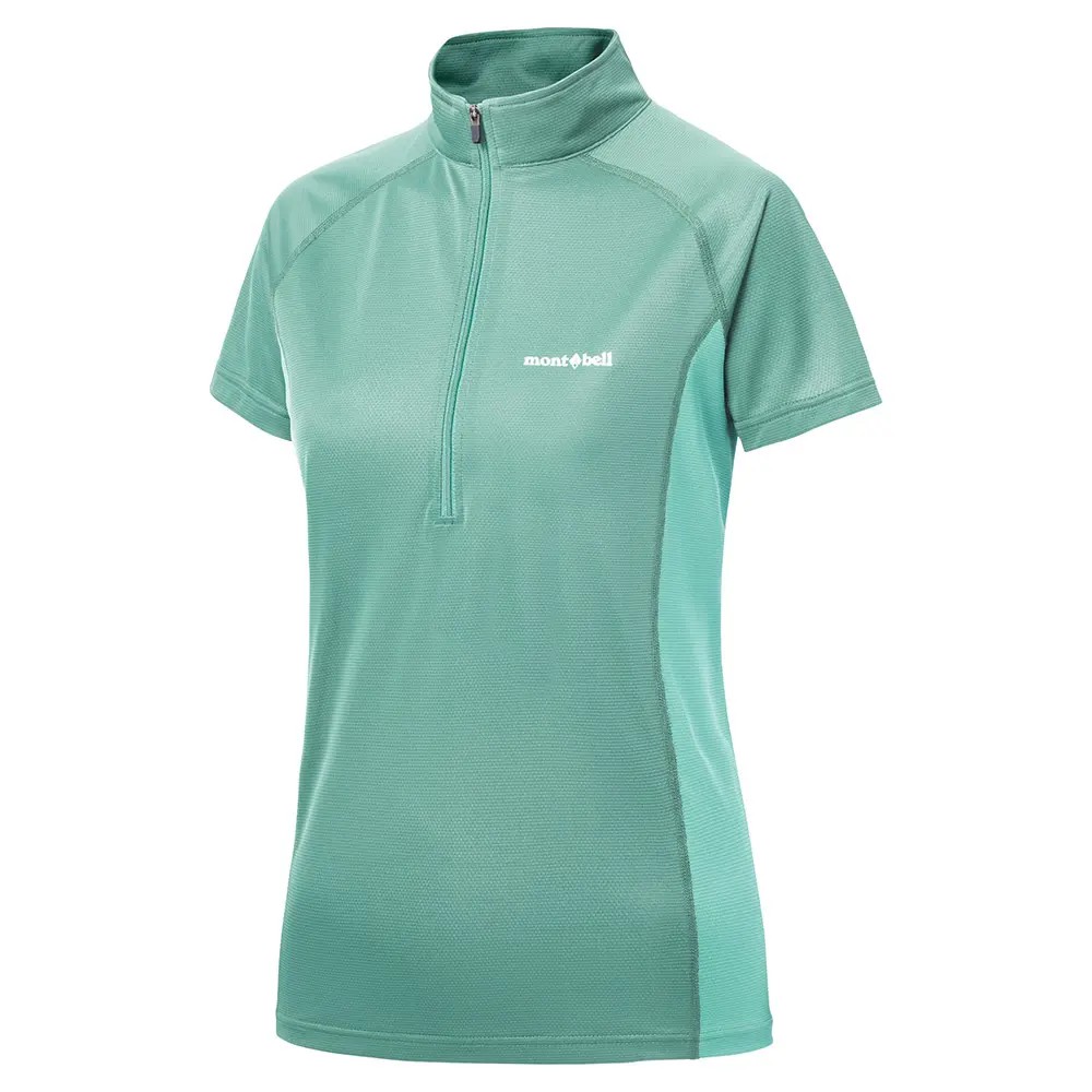 Cool Short Sleeve Zip Shirt Women's