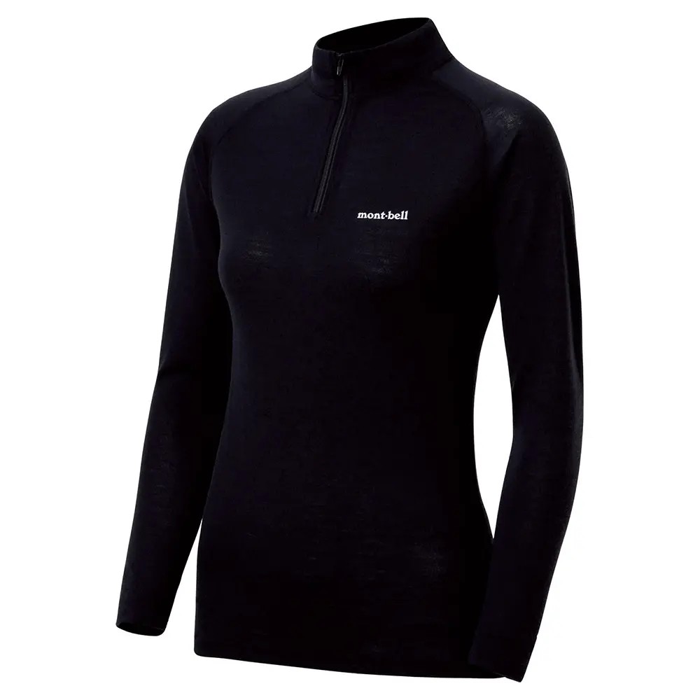 SUPER MERINO WOOL Middle Weight High Neck Shirt Women's