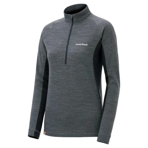 Merino Wool Plus Action Zip Neck Women's
