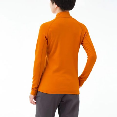 Merino Wool Plus Action Zip Neck Women's