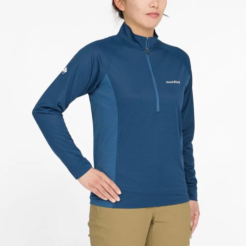 Cool Long Sleeve Zip Shirt Women's